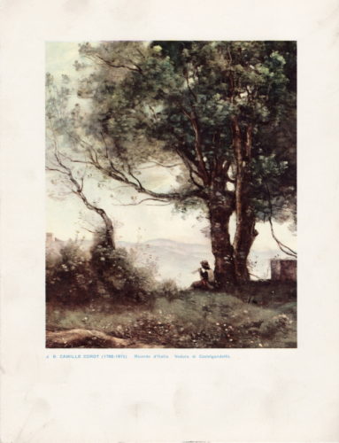 Camille Corot Veduta di Castelgandolfo