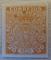 Monarquia do Norte Portugal Briefmarken nicht verausgabt 20 REIS