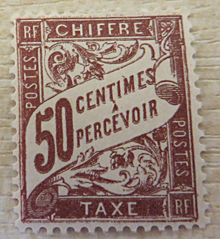  Timbre  taxe de  France SAMMLER CLUB COLLECTORS CLUB 