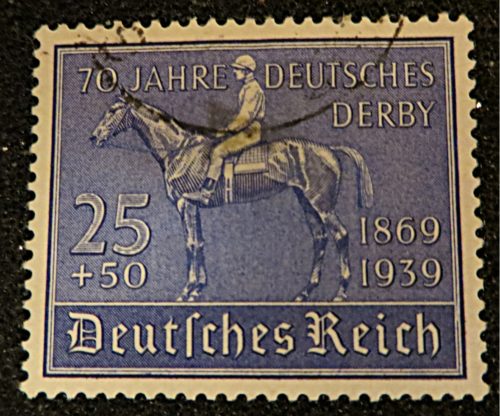 25+50 Pfennig 70 Jahre deutsches Derby