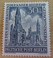 Berlin Gedächtniskirche Briefmarken ungestempelt