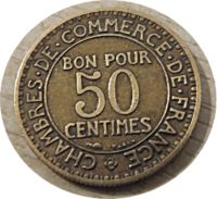 50 Centimes 1923 Bon Pour
