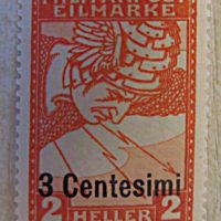 Feldpost Österreich 1918 Italien Eilmarken von Bosnien mit Aufdruck