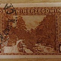 Bosnien Herzegowina 1906 Landschaftsbilder geschnitten K.u.K  Militärpost Briefmarken Österreich Kaiserzeit
