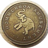 Hommerson Amusement Elefant - Spielcasino Jeton / Token