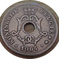 10 Centimes 1904 Belgien Münzen
