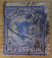 10 cents registry stamp US 1911 - Gebührenbriefmarke USA